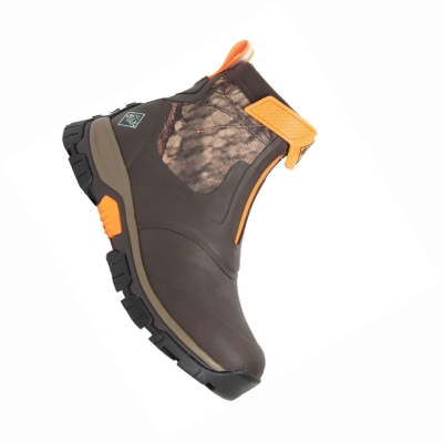 Brown Yellow Muck Apex Men's Hunting Boots | CA[UEY710]